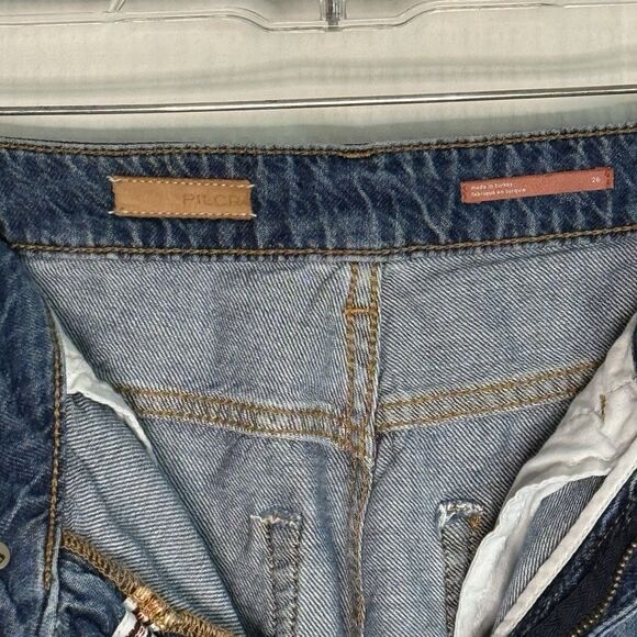 Frame Le Garcon Jeans Womens Size 29 Blue Slim Fit Straight Leg Mid Rise Stretch - Picture 3 of 6